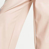 Miss Selfridge Faux Leather Wide Leg Cargo Trouser In Taupe – trousers by Miss Selfridge, available to rent from Hirestreet