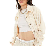 Vero Moda X Joann Van Den Herik Cargo Trousers In Stone