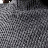 Pimkie High Neck Knitted Mini Jumper Dress in Charcoal