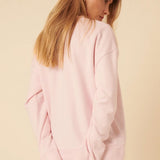 Nobody's Child Pink Merci Graphic Sweatshirt