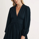 Nobody's Child Starlight Long Sleeve Mini Dress Plain