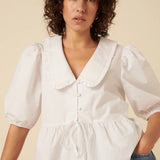 Nobody's Child Poppy Collared Blouse