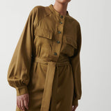 Pretty Lavish Brooke Belted Khaki Jumpsuit