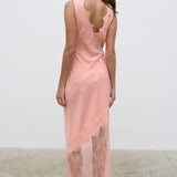 Pretty Lavish Robin Slip Apricot Ice Maxi Dress
