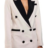Runaway The Label Beige Zoe Blazer Dress