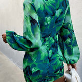 Runaway The Label Green Calista Ring Dress