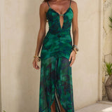Runaway The Label Kiata Maxi Dress - Calista Green