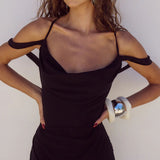 Runaway The Label Lavoni Black Maxi Dress