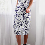 Runaway The Label Monochrome Slip Dress