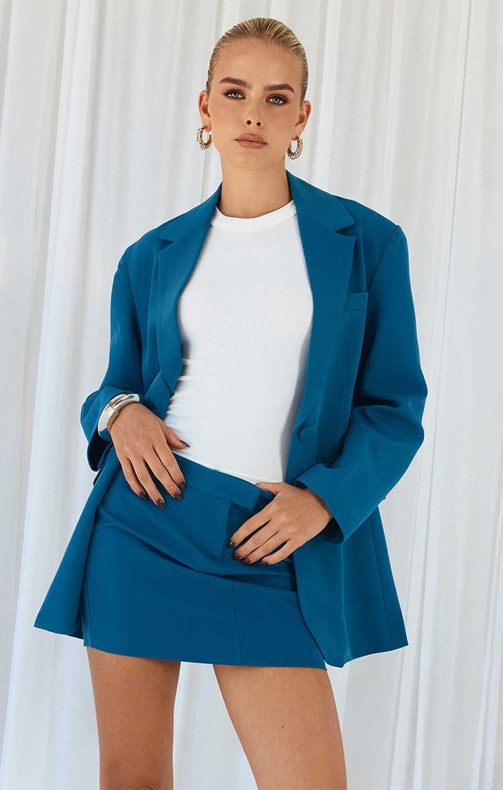 Runaway The Label Steel Bungalow Blazer