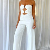 Runaway The Label White Joslin Jumpsuit