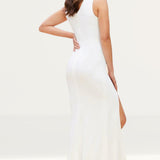 Dress The Population Sandra Off White Maxi Dress