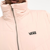 Vans Foundry Puffer Mte Jacket In Rose Smoke Pink