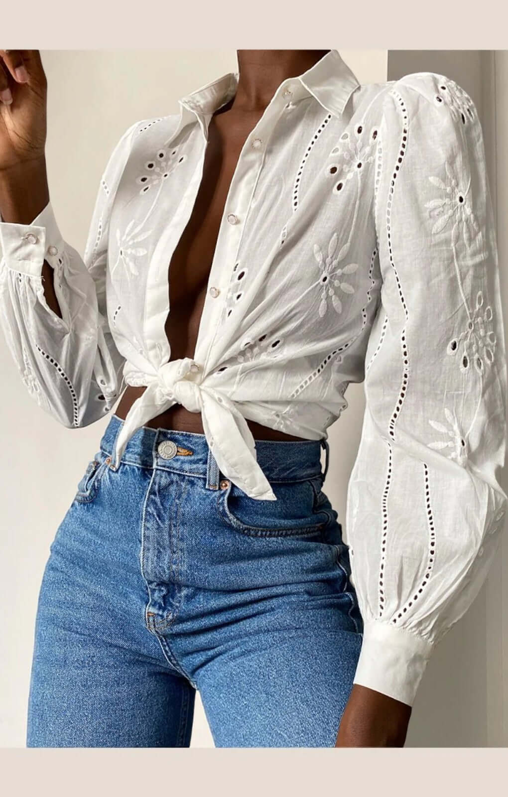 Seven Wonders Knowles Blouse in White