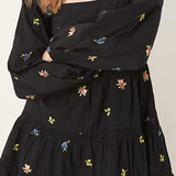 Nobody's Child Whitley Mini Dress Embroidered
