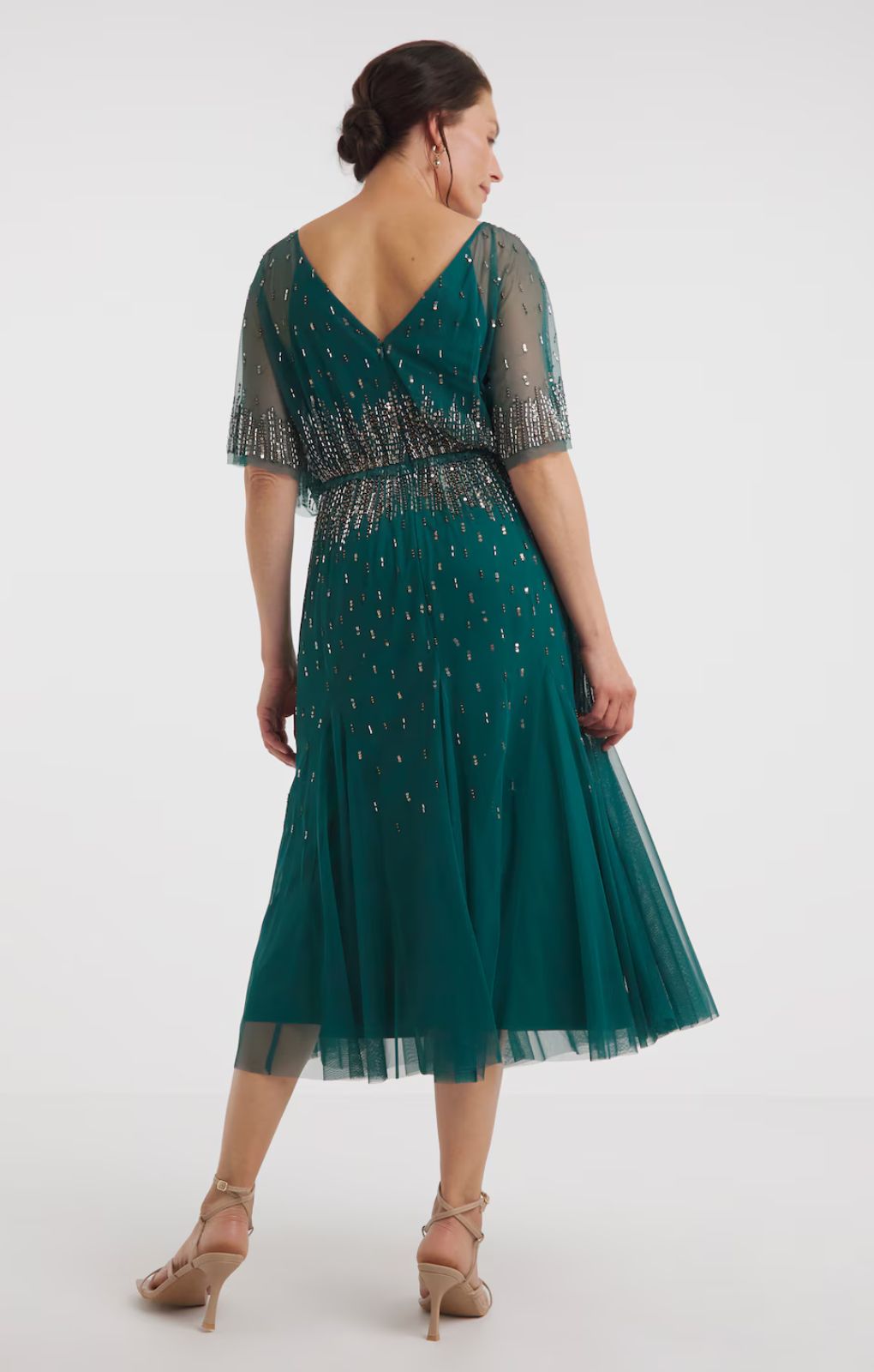 Rent Simply Be Joanna Hope Deep Green Sequin Maxi Dress | Hirestreet Rent Simply Be Joanna Hope Deep Green Sequin Maxi Dress | Hirestreet