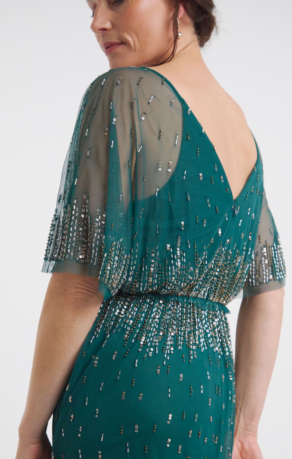 joanna hope green dress Joanna Hope Draped Midi Dress Joanna Hope Green : Evening Dresses : VogaCloset Iraq