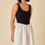 Nobody's Child Strappy Angled Seam Mini Dress