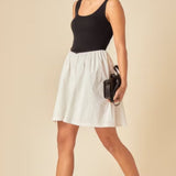 Nobody's Child Strappy Angled Seam Mini Dress