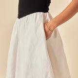 Nobody's Child Strappy Angled Seam Mini Dress
