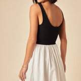 Nobody's Child Strappy Angled Seam Mini Dress