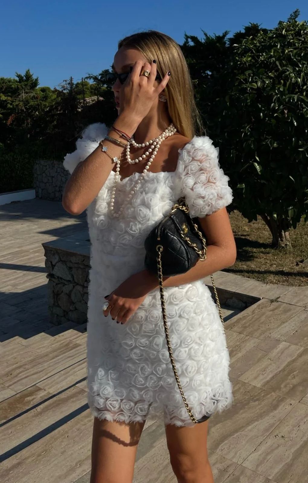 Ella lace skater dress on sale