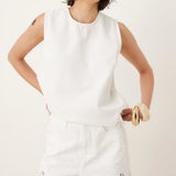 Nobody's Child White Denim Broderie Shorts