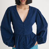 Nobody's Child Navy Ria Top