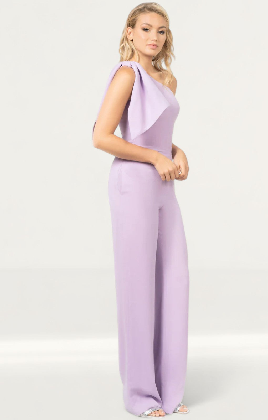 Dress The Population Tiffany Lilac Jumpsuit