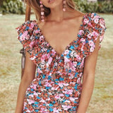 Talulah Cloud Nine Floral Mini Dress