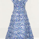 Talulah Petula Blue Floral Midi Dress