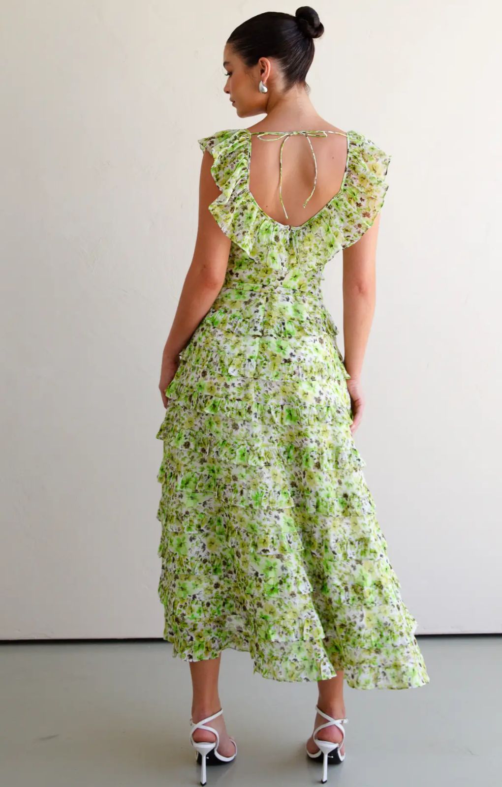 Talulah Petula Green Midi Dress