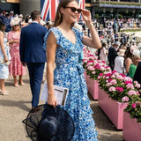 Talulah Petula Blue Floral Midi Dress