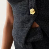The Frolic Exclusive Tailored Boucle Bandeau Top