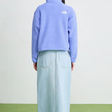 The North Face Fleeski Quarter Zip Pullover in Blue