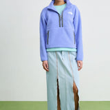 The North Face Fleeski Quarter Zip Pullover in Blue