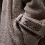 Topshop Chuck On Coat in Taupe