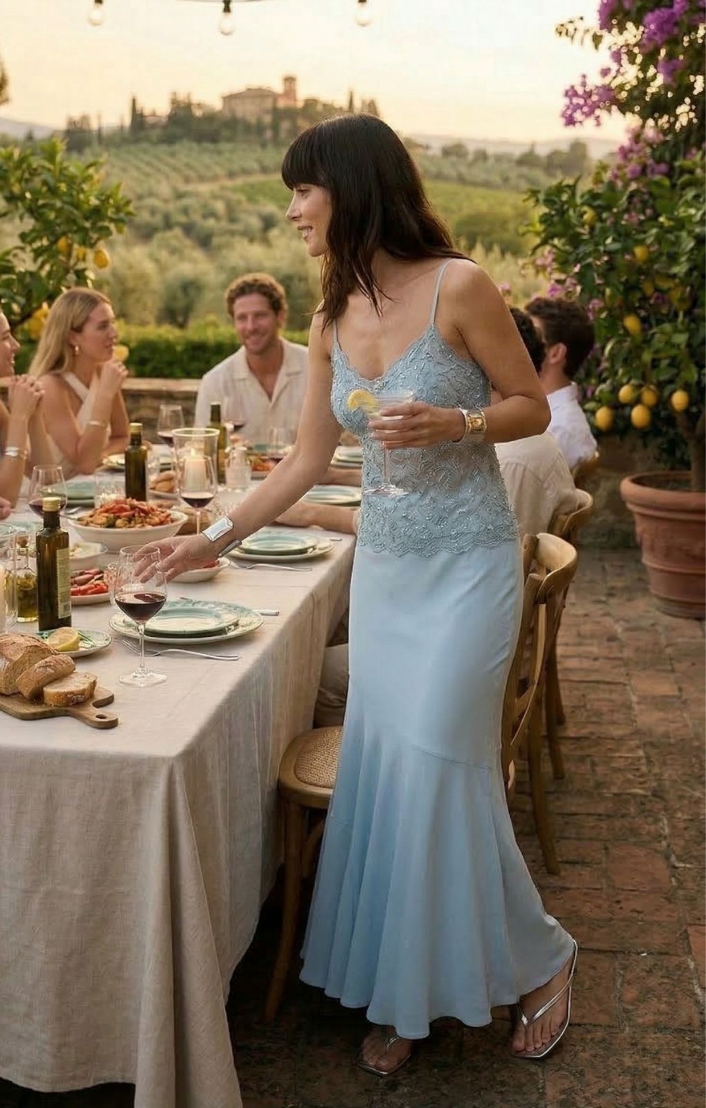 knee length dresses for ladies Rent Topshop Tall Seamed Detail Maxi Skirt In Light Blue