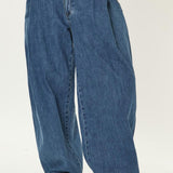 Glamorous True Blue Wide Leg Barrel Denim Jeans