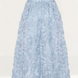True Decadence Amelia Blue Bustier Midi Dress
