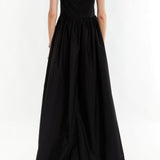 True Decadence Emma Hi-Low Hem Maxi Dress - Black