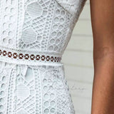 TwoSisters The Label Izzy White Midi Dress