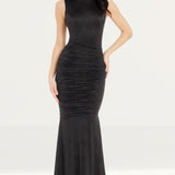 Dress The Population Violetta Maxi Dress in Black