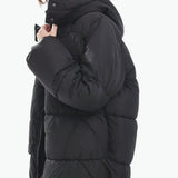 Vero Moda Luxe Oversized Puffer Coat in Black