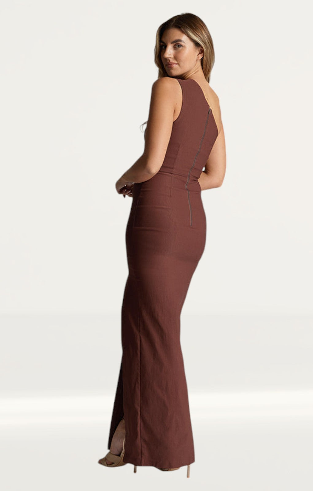 Vesper Wren Chocolate Maxi Dress