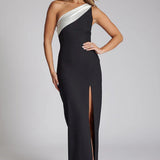 Vesper Fliss Maxi Monochrome Dress – dresses by Vesper, available to rent from Hirestreet
