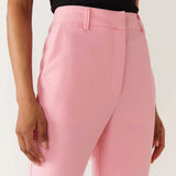 Warehouse Baby Pink Tailored Skinny Split Front Trouser