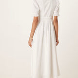 Nobody's Child Petite White Flossie Midi Dress