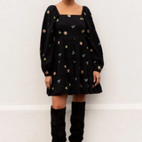 Nobody's Child Whitley Mini Dress Embroidered