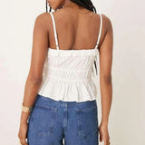 Nobody's Child Polly Top White